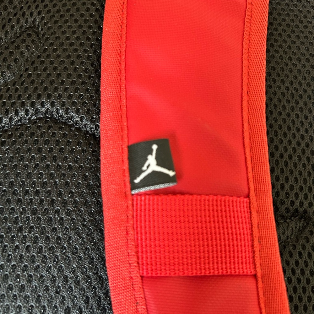 Nike Air Jordan Red Geometric Backpack - Picture 5 of 9
